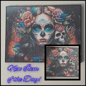 New Item Of The Day! Sugar Skull Framed Diamond Art Painting